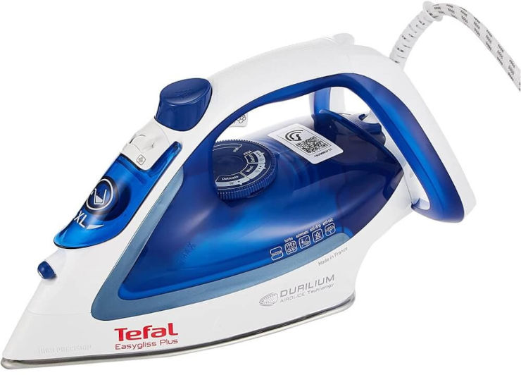 מגהץ אדים כולל אפשרות לגיהוץ אנכי Tefal טפאל EasyGliss FV5715