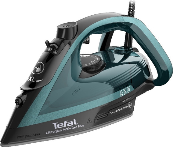 מגהץ אדים Tefal 2800W טפאל Ultragliss Anti-calc Plus FV6848G0