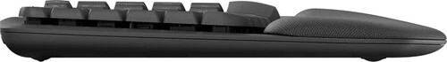 מקלדת Logitech Wave Keys Wireless Ergonomic Keyboard בצבע גרפיט