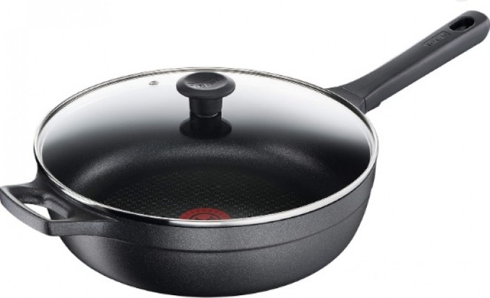 סוטז׳ טפאל 28 ס״מ ידית אחת Black שחור דגם Trattoria טרטוריה