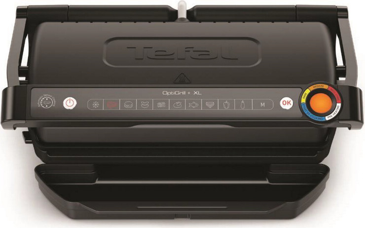 טוסטר גריל לחיצה Tefal 2000W טפאל OptiGrill GC7278G1