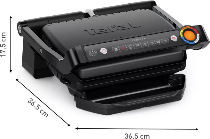 טוסטר גריל לחיצה Tefal 2000W טפאל OptiGrill GC7178G1