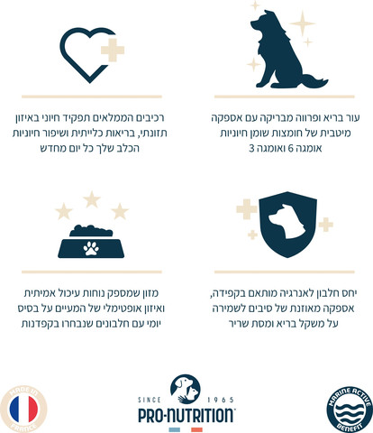 אוכל לכלבים מבוגרים מעל גיל שבע שנים | שק במשקל 15 קילוגרם