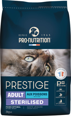 פרסטיז' לחתולים דגים 10 קילו PRO NUTRITION