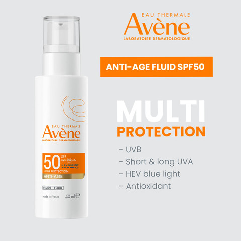 תחליב הגנה מהשמש SPF50 אנטי אייג'ינג