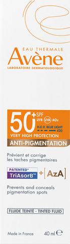 תחליב הגנה מהשמש +SPF50 נגד כתמי פיגמנטציה