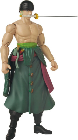 בובת רורונואה זורו (שלוש חרבות) וואן פיס | Roronoa Zoro Tree Sword Style One Piece Anime Heroes