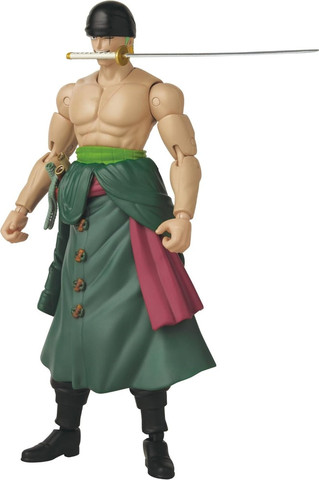 בובת רורונואה זורו (שלוש חרבות) וואן פיס | Roronoa Zoro Tree Sword Style One Piece Anime Heroes