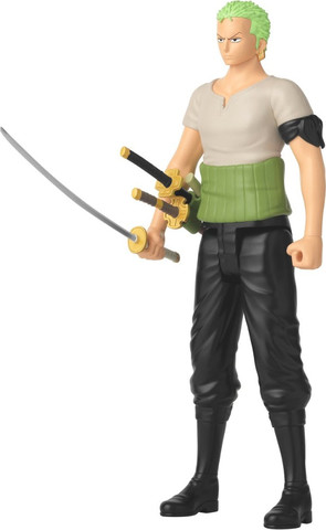 בובת רורונואה זורו 30 סמ וואן פיס | Roronoa Zoro One Piece Anime Heroes Mega Action Figure
