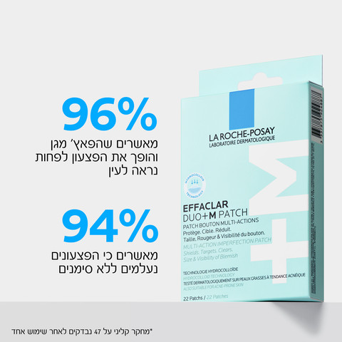 אפקלאר דואו+ מדבקות לפצעונים