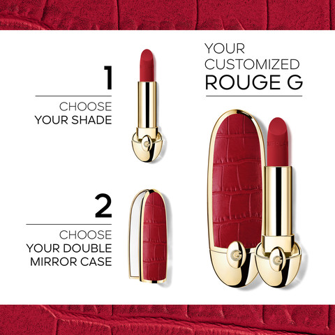 ROUGE G שפתון בגימור מאט - 520 LE ROUGE PROFOND
