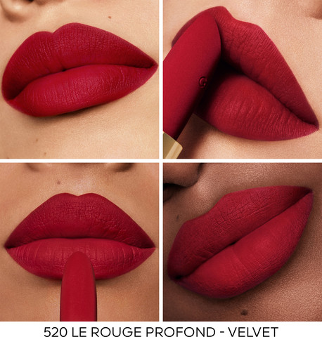 ROUGE G שפתון בגימור מאט - 520 LE ROUGE PROFOND
