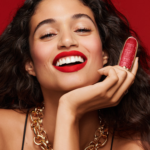 ROUGE G שפתון בגימור מאט - 520 LE ROUGE PROFOND