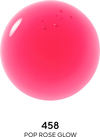 KISSKISS BEE GLOW שפתון באלם - 458 ROSE POP