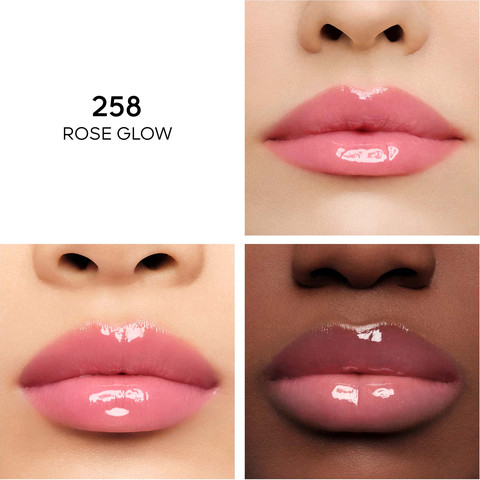KISSKISS BEE GLOW שפתון באלם - 258 ROSE GLOW
