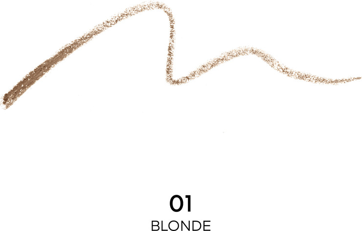 BROW G עפרון גבות עמיד - 01 BLONDE