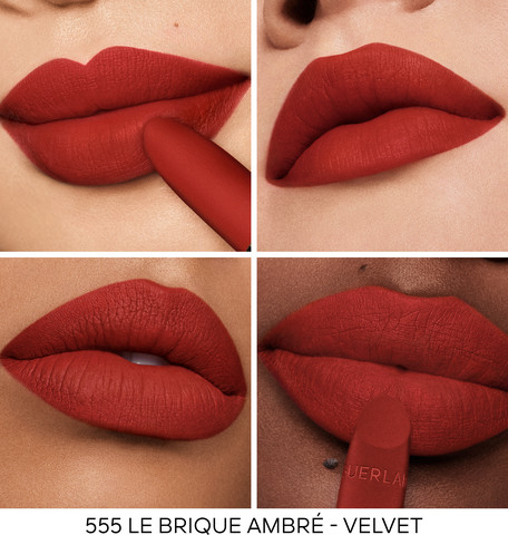 ROUGE G שפתון בגימור מאט - 555 BRICK RED