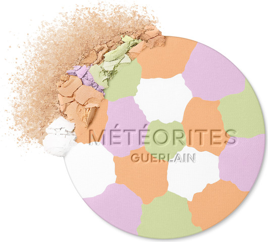 METEORITES  פודרה קומפקט לקיבוע האיפור ולמראה מאט  - COOL ROSE