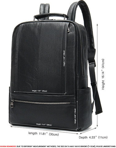 תיק גב Tempo Plus 12L למחשב 16 אינץ' מעור אמיתי מבית כאמל מאונטין