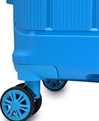 סט חמישה פריטים Camel Mountain® Infinity – מזוודות בגדלים 14", 20", 24", 28" ו־32" - כחול כהה