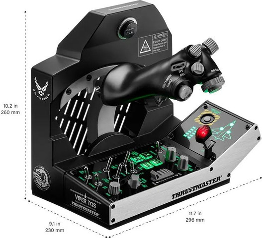 מצערת טיסה למחשב Thrustmaster F-16C Viper Mission Pack