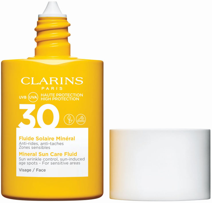 תחליב לפנים המסייע להגנה מפני השמש SPF30