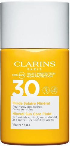 תחליב לפנים המסייע להגנה מפני השמש SPF30