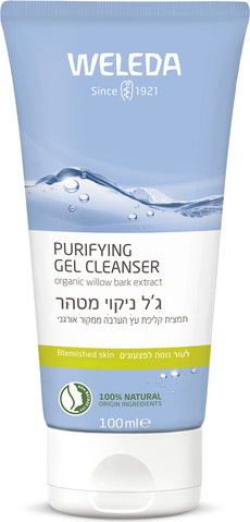 ג'ל ניקוי מטהר לעור הנוטה לפצעונים
