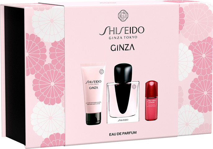 GINZA סט א.ד.פ + תחליב גוף + סרום