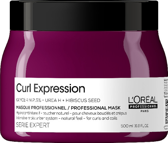 CURL EXPRESSION מסכה מקצועית עשירה ללחות אינטנסיבית לשיער מתולתל