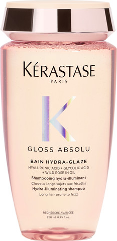 GLOSS ABSOLU שמפו הידרה-גלייז לאפקט אנטי-פריז וברק עוצמתי לשיער דק