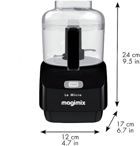 קוצץ מזון מיני Magimix מג'ימיקס Le Micro שחור
