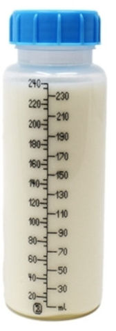 Beldico בקבוק לאחסון חלב אם והאכלה 240 מ"ל - 18 יחידות