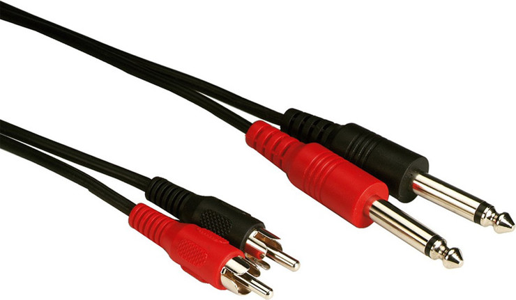 כבל אודיו 3 מטר Budagov AC-7 2*PL-2*RCA