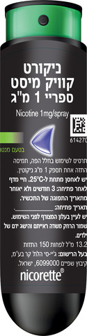 קוויק מיסט ספריי 1 מ"ג