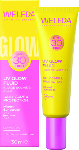 תחליב פנים להגנה מהשמש SPF30 לעור זוהר