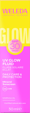 תחליב פנים להגנה מהשמש SPF30 לעור זוהר