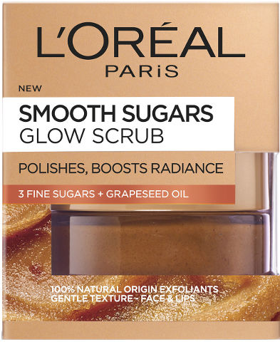 SMOOTH SUGARS SCRUBS גרגירי פילינג סוכר למראה עור זוהר