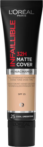 INFALLIBLE MATTE COVER מייק אפ 25