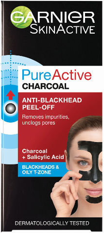 PURE ACTIVE CHARCOAL מסכת פחם לטיהור העור