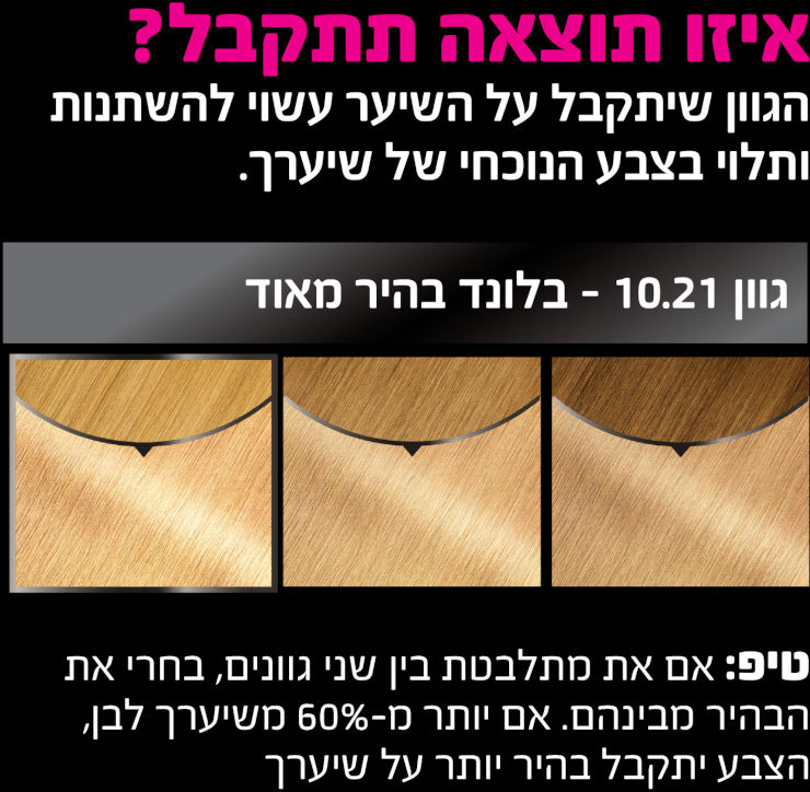 צבע שיער בלונד בהיר במיוחד פנינה 10.21