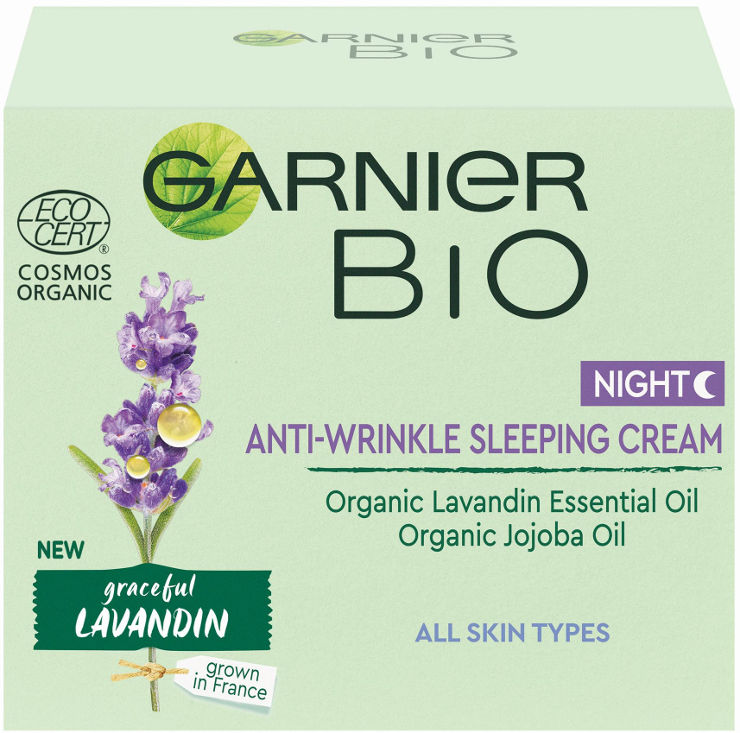 GARNIER BIO קרם לילה לבנדר
