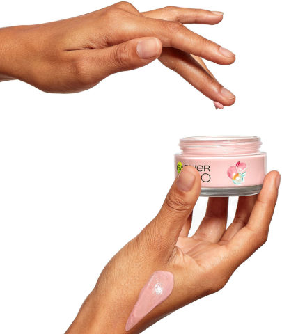 GARNIER BIO BIO ROSY GLOW קרם לחות 3 ב -1