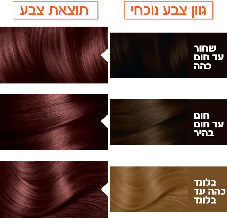 GARNIER קולור נטורלס צבע לשיער 5.52 חום מהגוני