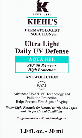 תחליב לחות במרקם ג'ל עם מקדם הגנה SPF50