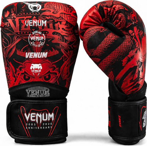 כפפות איגרוף Venum 20th Anniversary Boxing Gloves - Black/Red