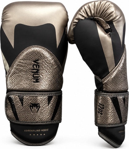 כפפות איגרוף (מגוון מידות) Venum Challenger 4.0 Boxing Gloves - Silver/Black
