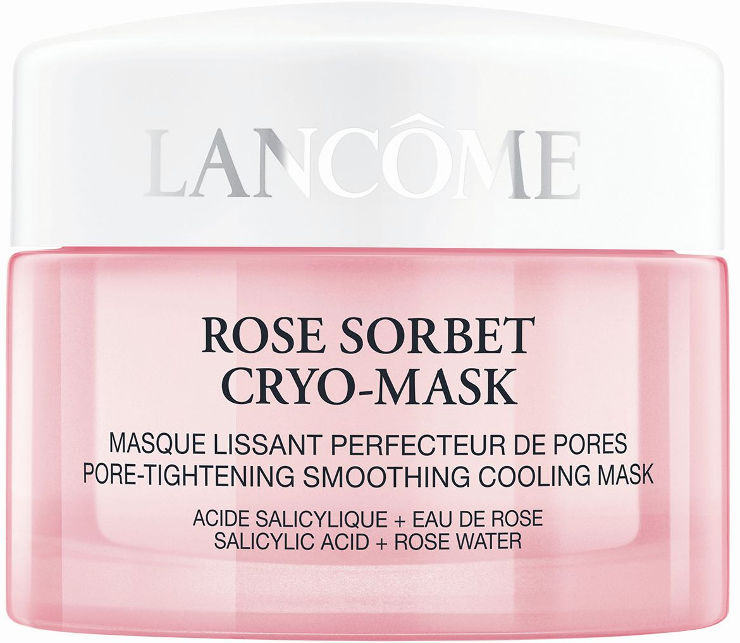 ROSE SORBET מסכת פנים בעלת אפקט קירור להידוק מראה הנקבוביות והחלקת מראה העור