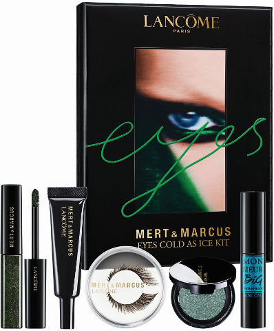 MERT&MERCUS קיט מסקרה + צללית + אבקת צללית + צמד ריסים מלאכותיים 01