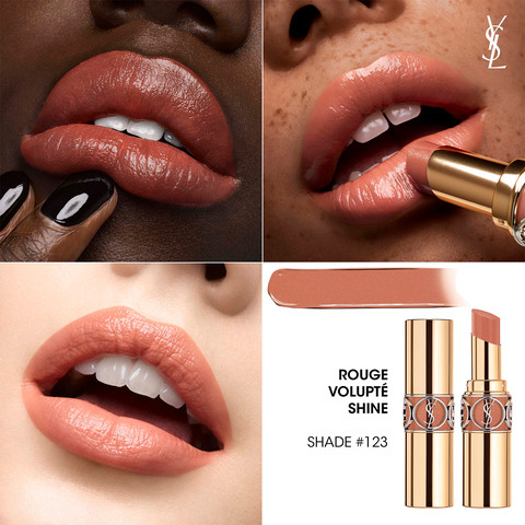 ROUGE VOLUPTE SHINE שפתון - 123